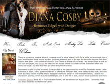 Tablet Screenshot of dianacosby.com